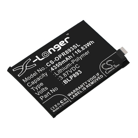 Bsc Preferred OPPO PFJM10 Reno 7 Reno 7 5G Mobile Phone Replacement Battery CS-OPR893SL